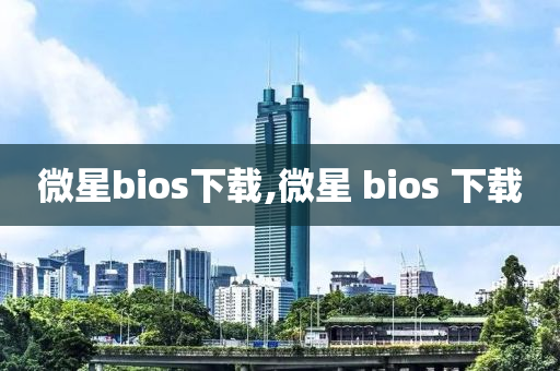 微星bios下载,微星 bios 下载