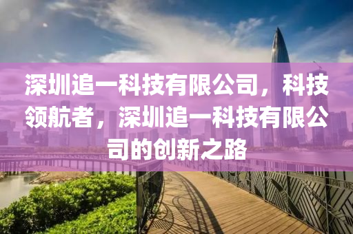 深圳追一科技有限公司，科技领航者，深圳追一科技有限公司的创新之路